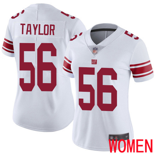 Women New York Giants #56 Lawrence Taylor White Vapor Untouchable Limited Player Football NFL Jersey->youth nfl jersey->Youth Jersey